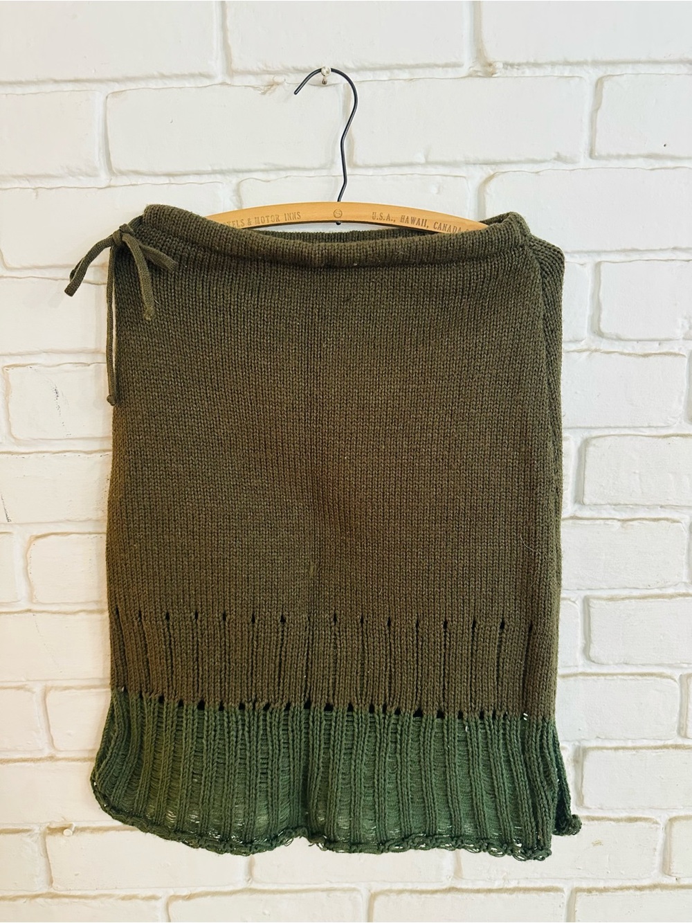 Vintage Y2K Flux by Tony Nigel Knit Skirt